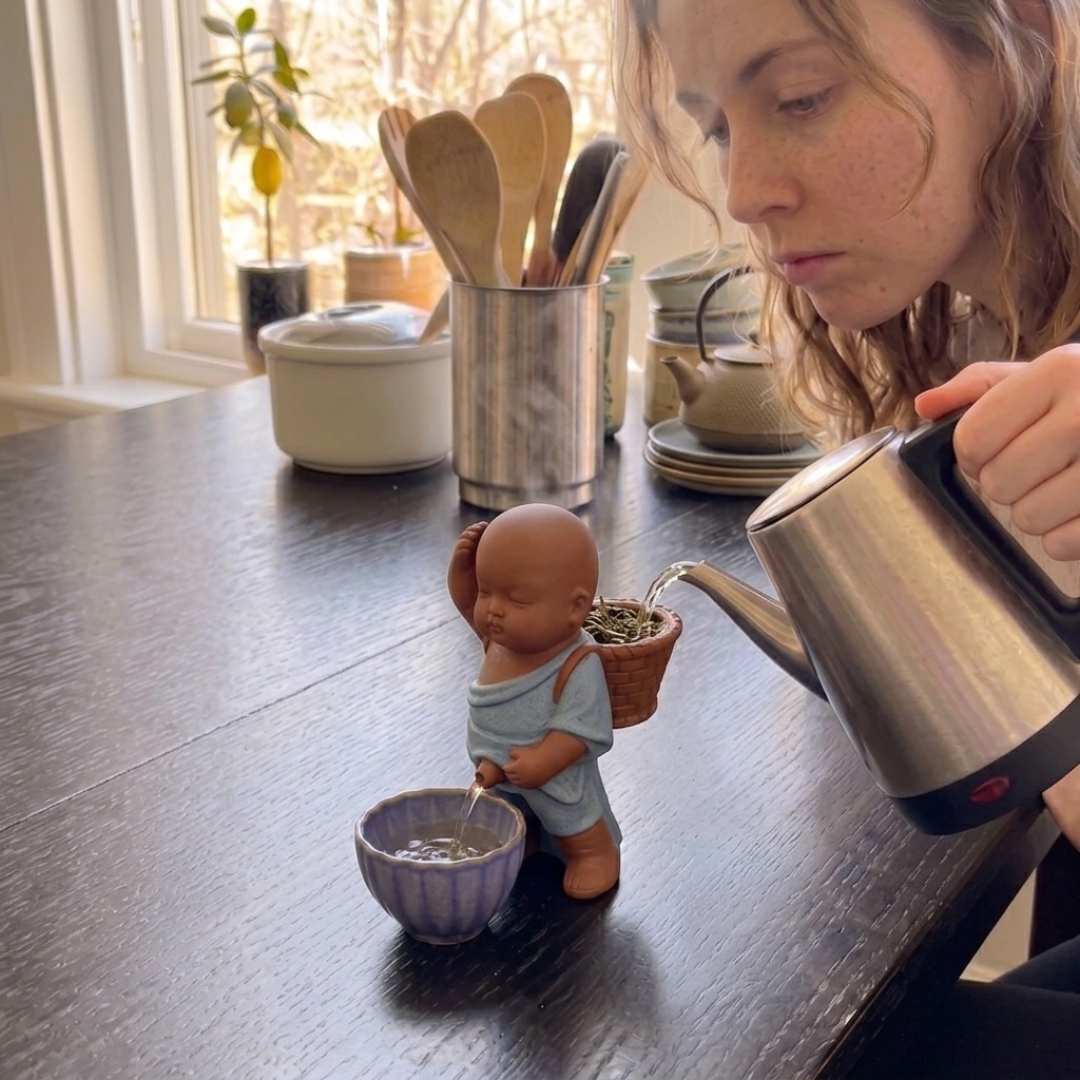 Handmade Monk Tea Infuser